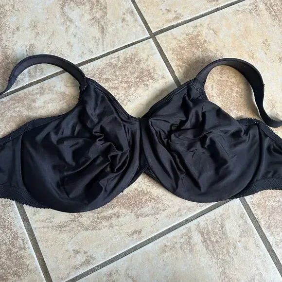Wacoal Awareness Underwire Bra 85567 Black‎ Size 36 H Bundle Lot of 2